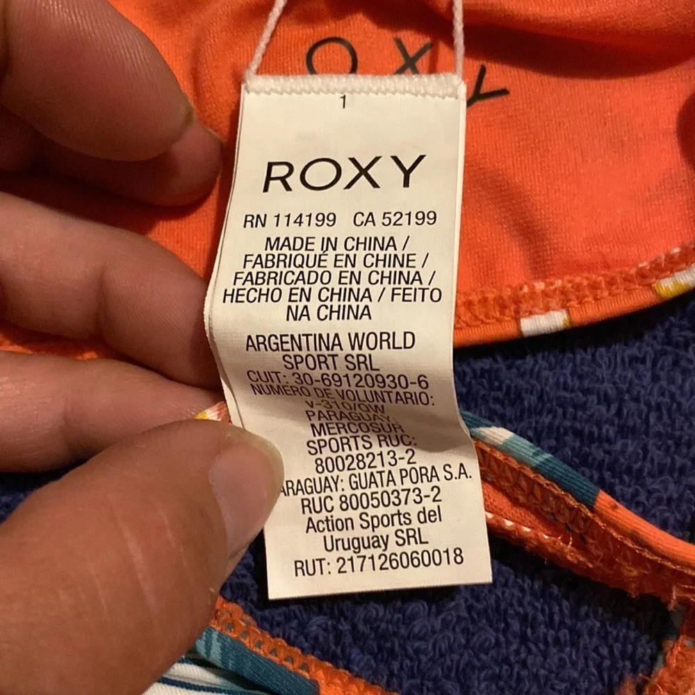 Roxy girls swimsuit top - Picture 7 of 7